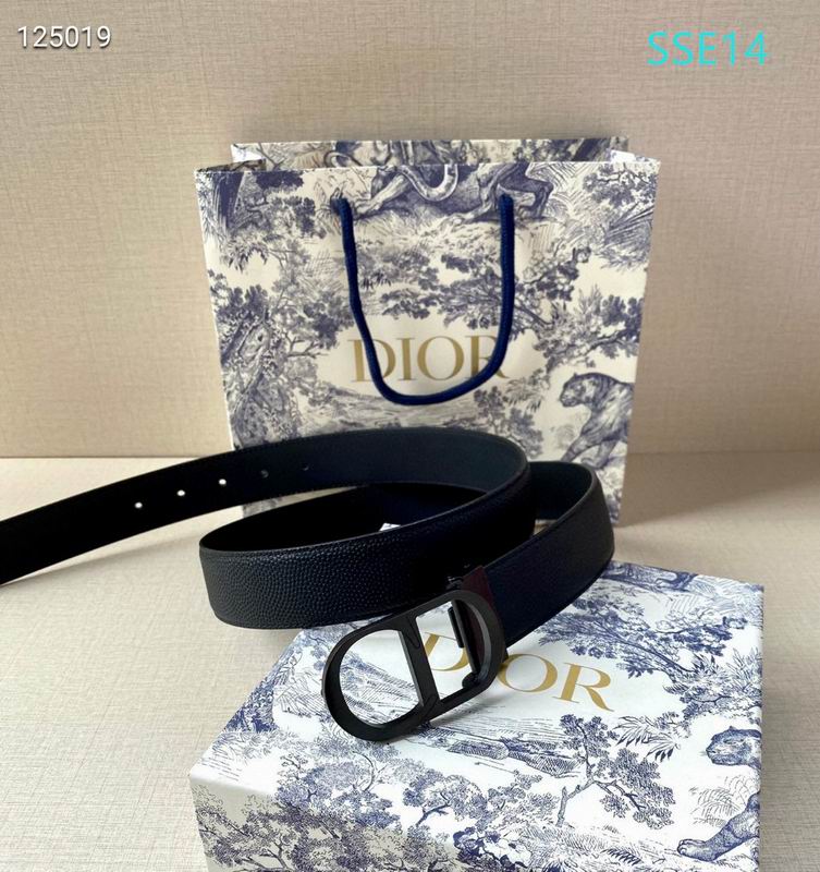 Dior belt 35mmX95-125cm XH02